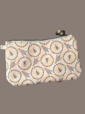 LOTR Natural Symbol Cosmetic Pouch 10.5” x 6”